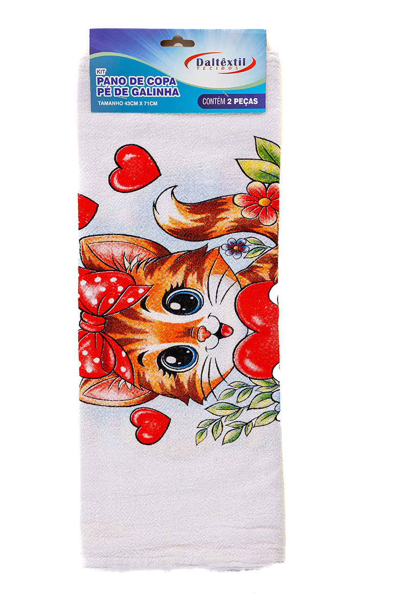 Kit Copa Pé de Galinha Estampas Sortidas - Daltêxtil Tecidos